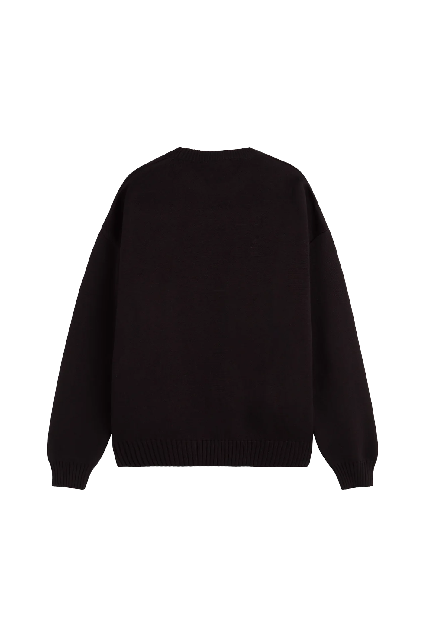 Newcop Fakegods Valentines Knitted Sweater Black Red Ropa 2