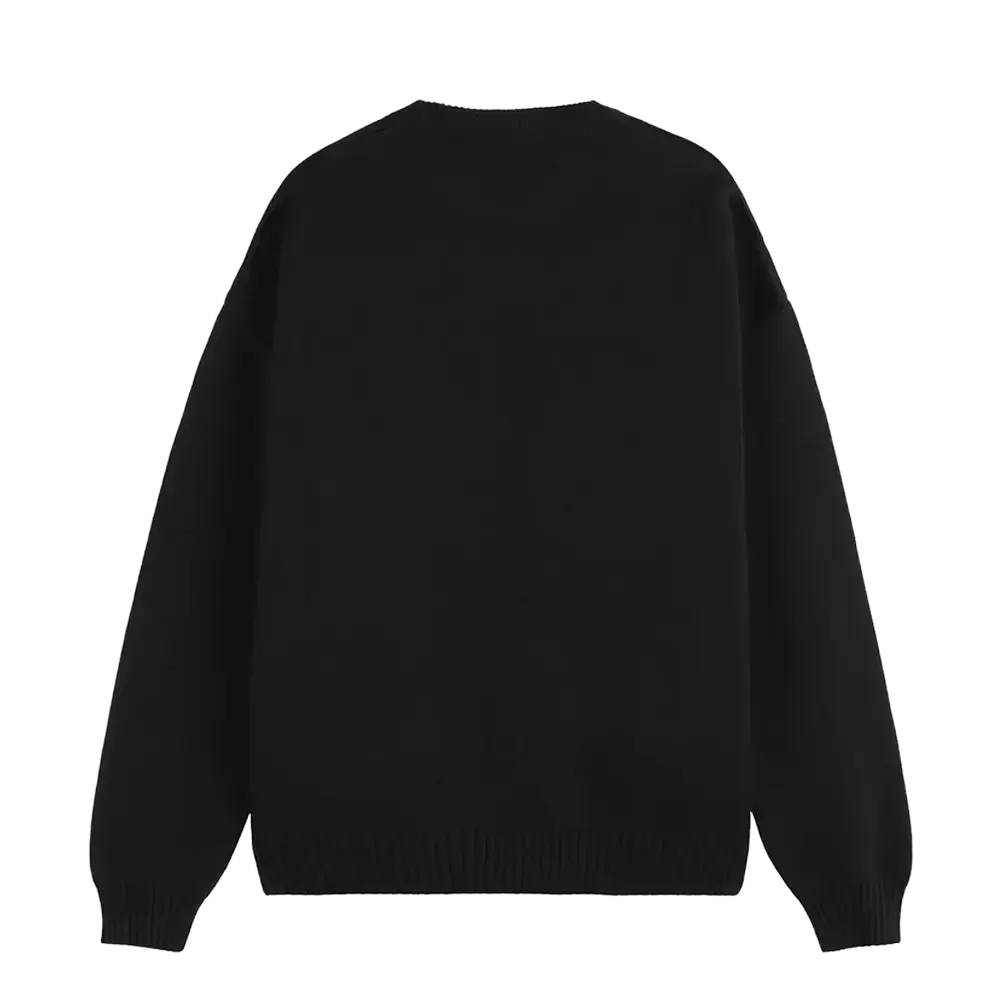 Newcop Fakegods Valentines Knitted Sweater Black Ropa 2