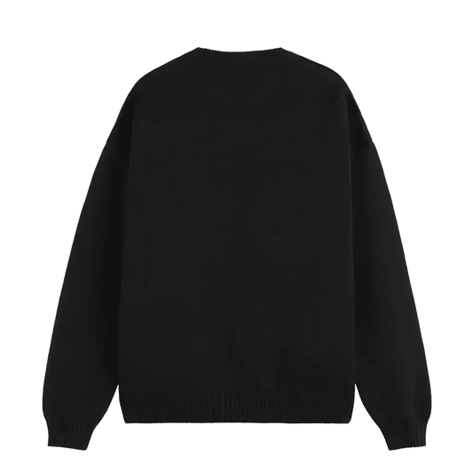 Newcop Fakegods Valentines Knitted Sweater Black Ropa 2