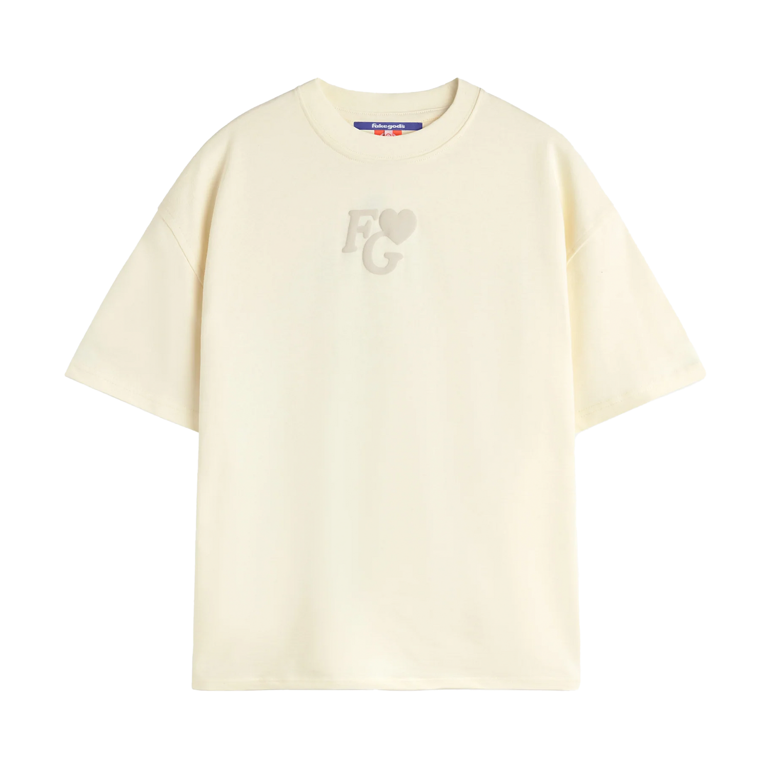 Newcop Fakegods Valentines Tee Cream Ropa 1