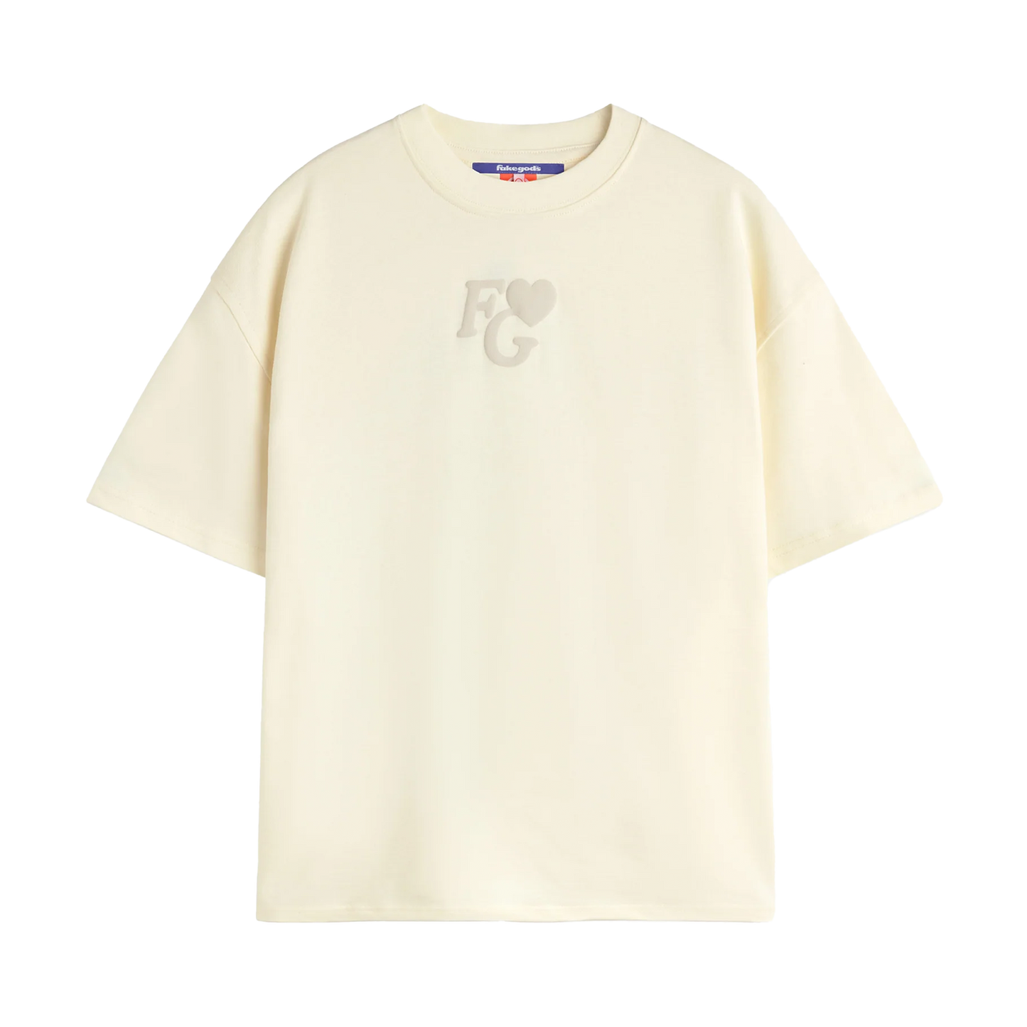Newcop Fakegods Valentines Tee Cream Ropa 1