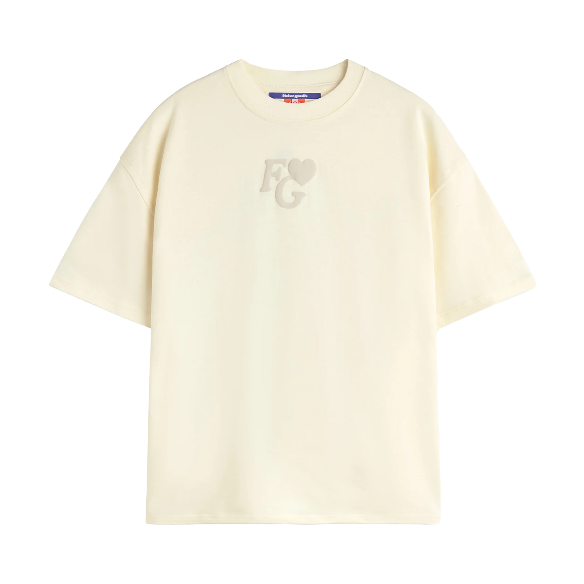 Newcop Fakegods Valentines Tee Cream Ropa 1