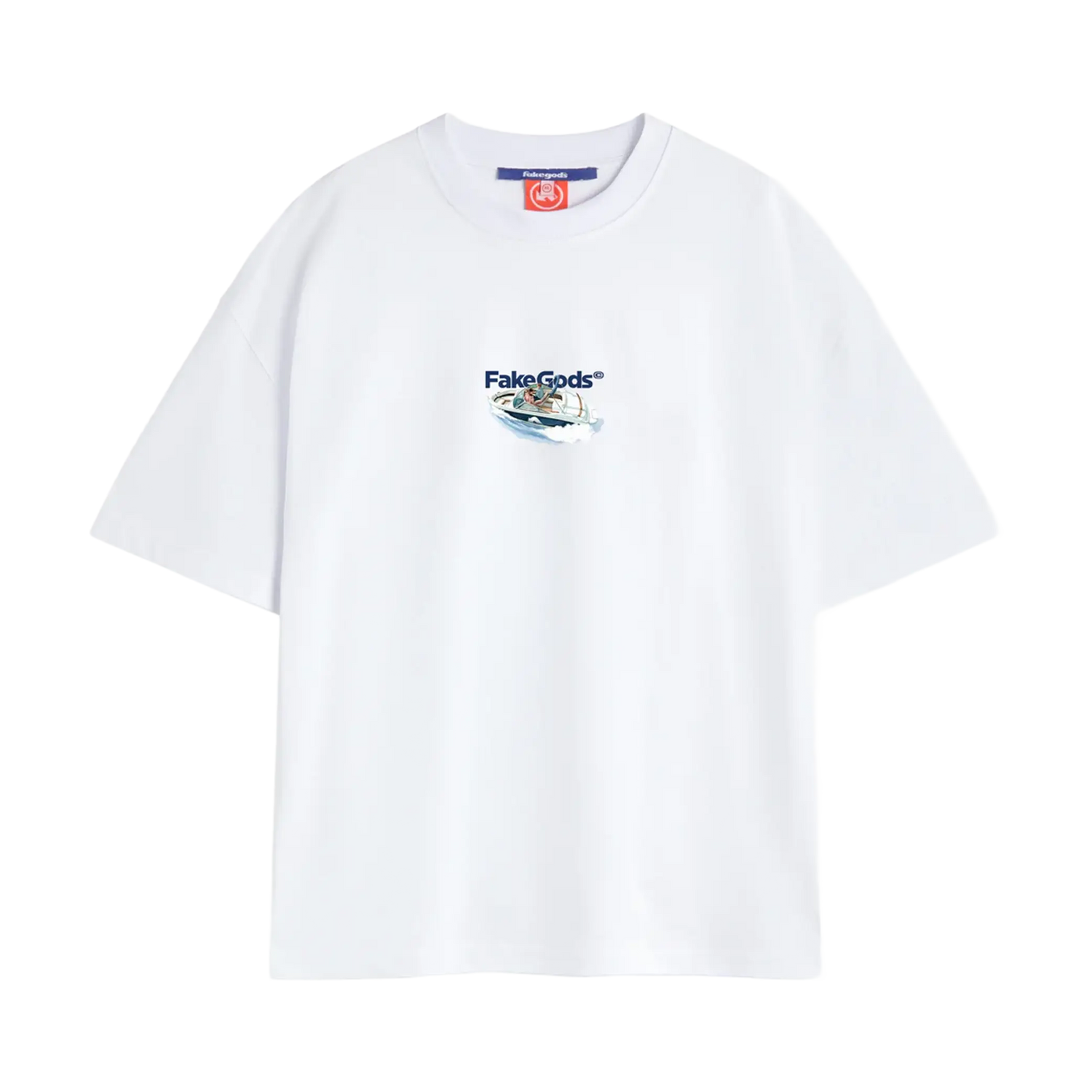 Newcop Fakegods Yacht Tee White Ropa 1