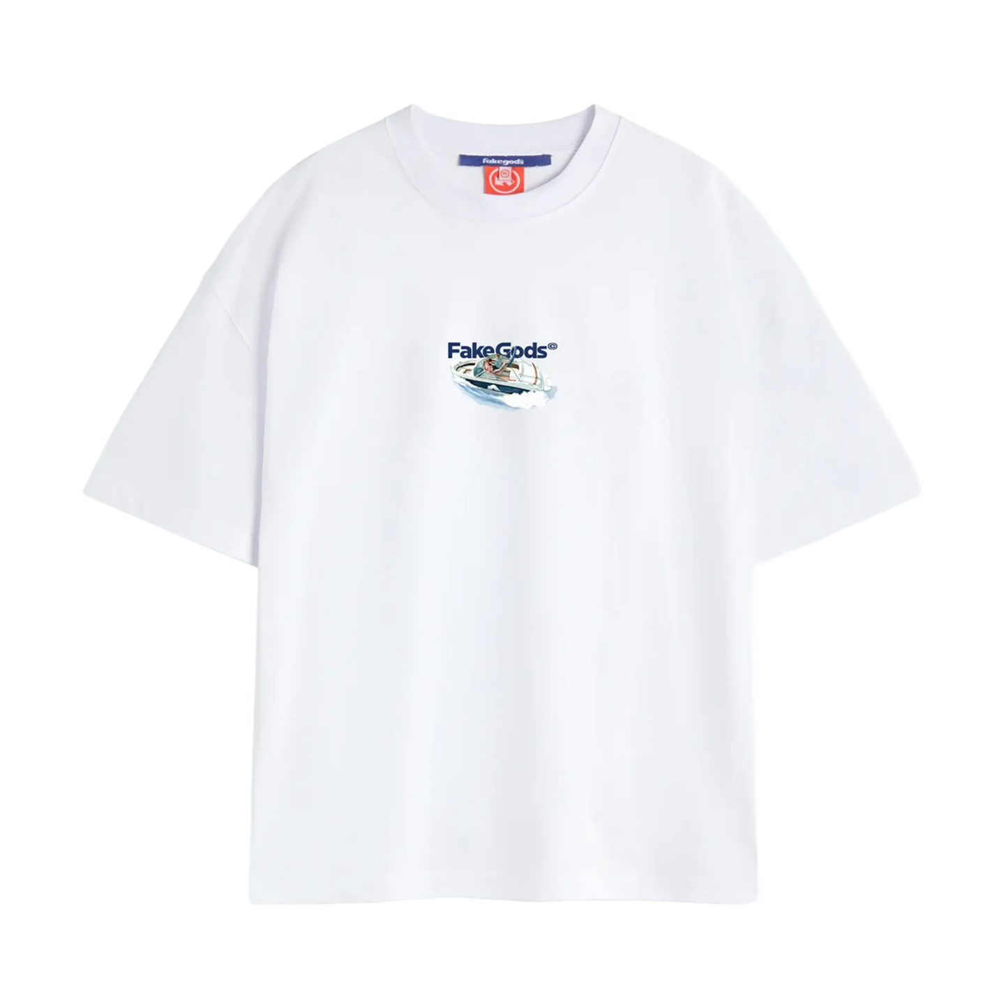 Newcop Fakegods Yacht Tee White Ropa 1