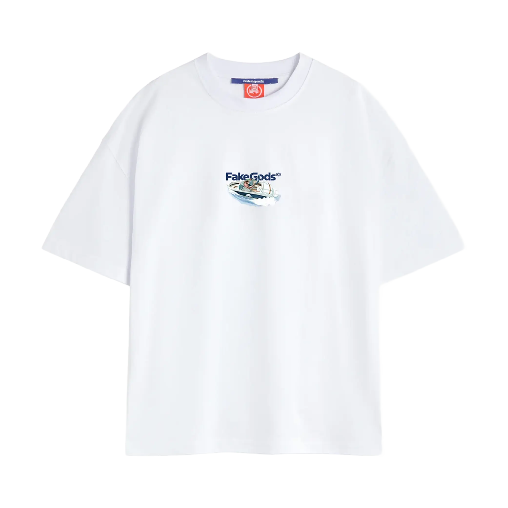 Newcop Fakegods Yacht Tee White Ropa 1