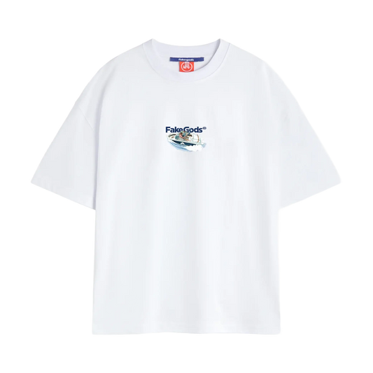Newcop Fakegods Yacht Tee White Ropa 1