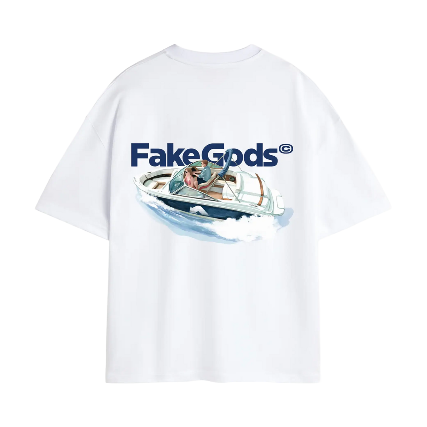 Newcop Fakegods Yacht Tee White Ropa 2