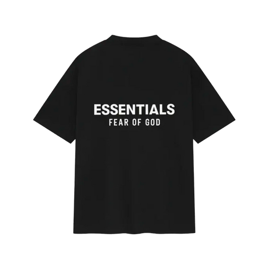 Newcop Fear Of God Essentials Classic Short Sleeve Tee Jet Black Ropa 2