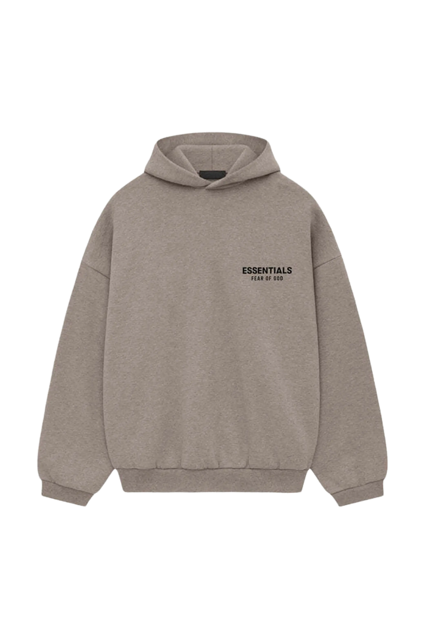 Newcop Fear Of God Essentials Fleece Hoodie Heather Gray Ropa 1