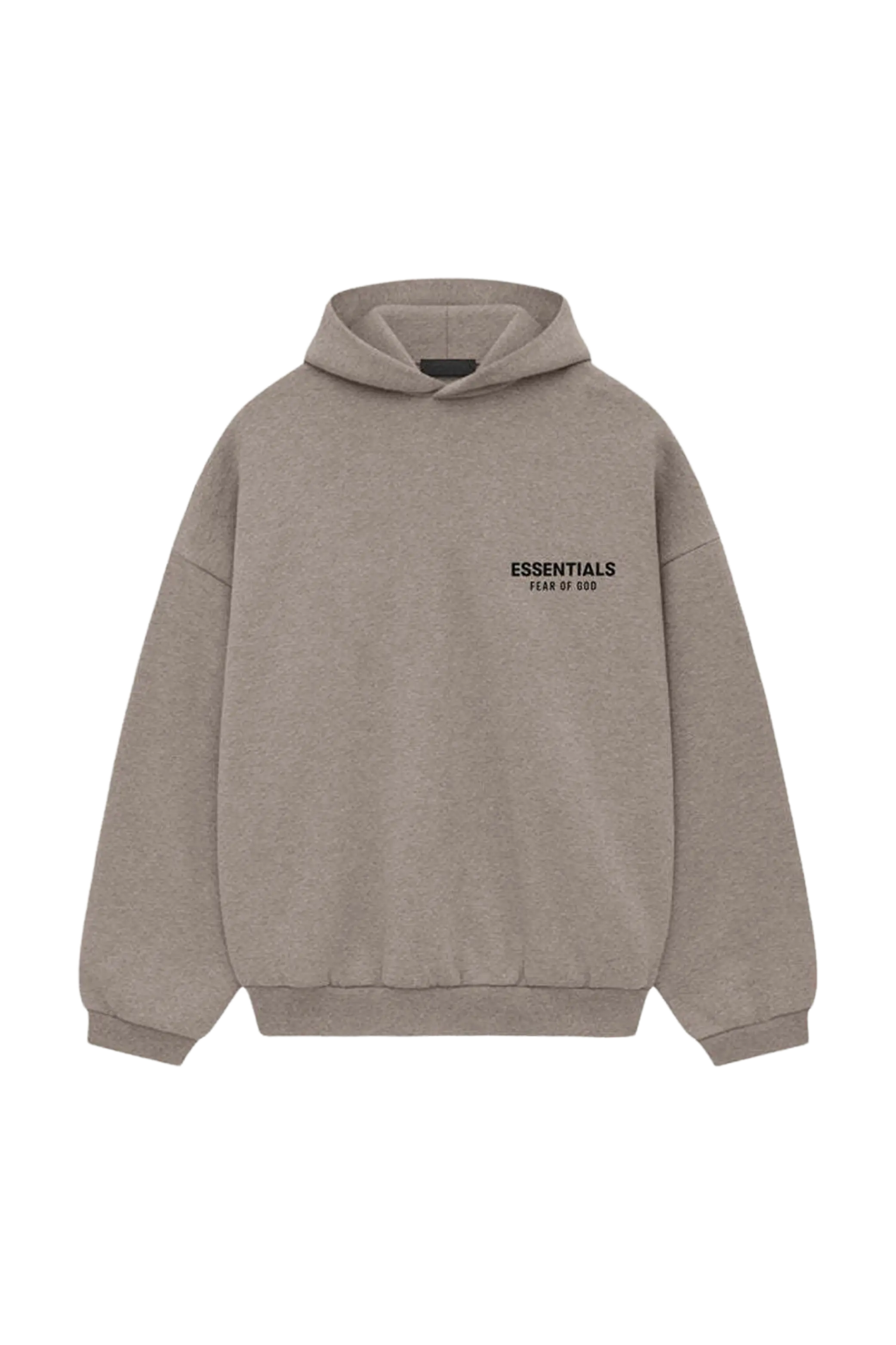 Newcop Fear Of God Essentials Fleece Hoodie Heather Gray Ropa 1