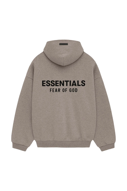 Newcop Fear Of God Essentials Fleece Hoodie Heather Gray Ropa 2