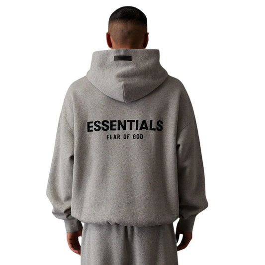 Newcop Fear Of God Essentials Hoodie Dark Oatmeal Ropa 2