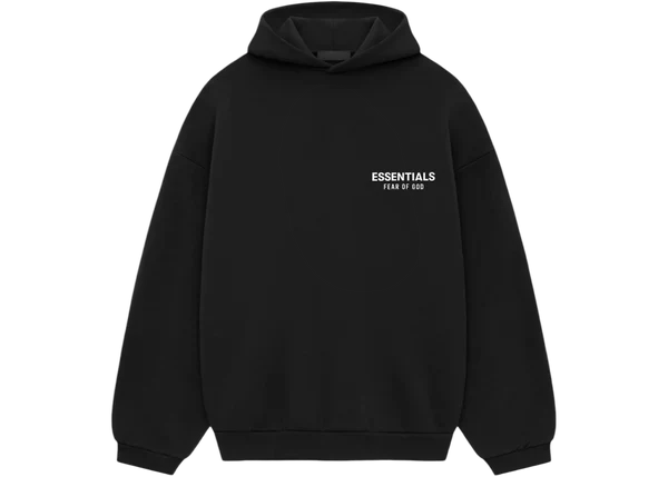 Newcop Fear Of God Essentials Hoodie Fleece Black Ropa 1