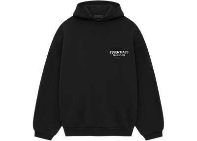 Fear Of God Essentials Fleece-Hoodie Schwarz