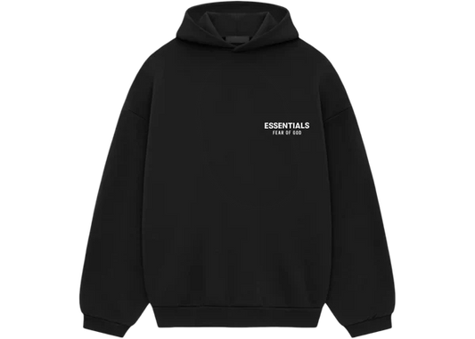 Newcop Fear Of God Essentials Hoodie Fleece Black Ropa 1