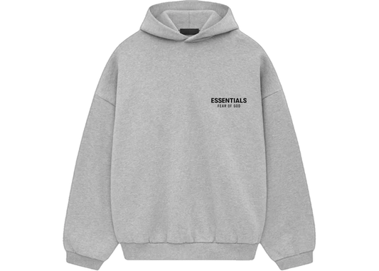 Newcop Fear Of God Essentials Hoodie Fleece Light Heather Gray Ropa 1