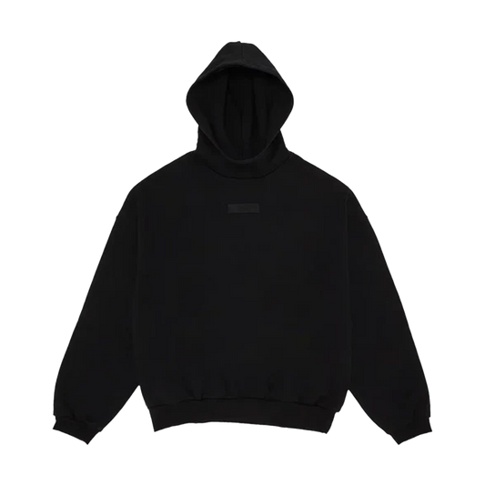 Newcop Fear Of God Essentials Hoodie Jet Black Ropa 1