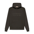 Fear Of God Essentials Hoodie Off Black