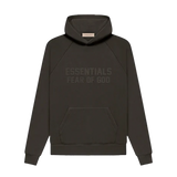 Fear Of God Essentials Hoodie Off Black