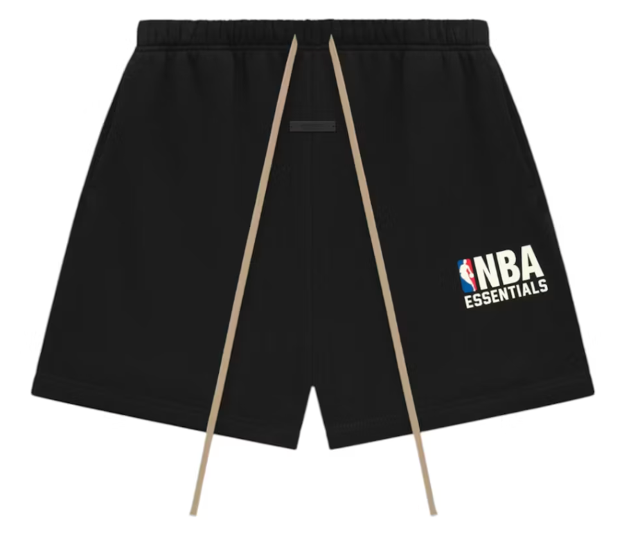 Newcop Fear Of God Essentials Nba Sweatshorts Black Ropa 1