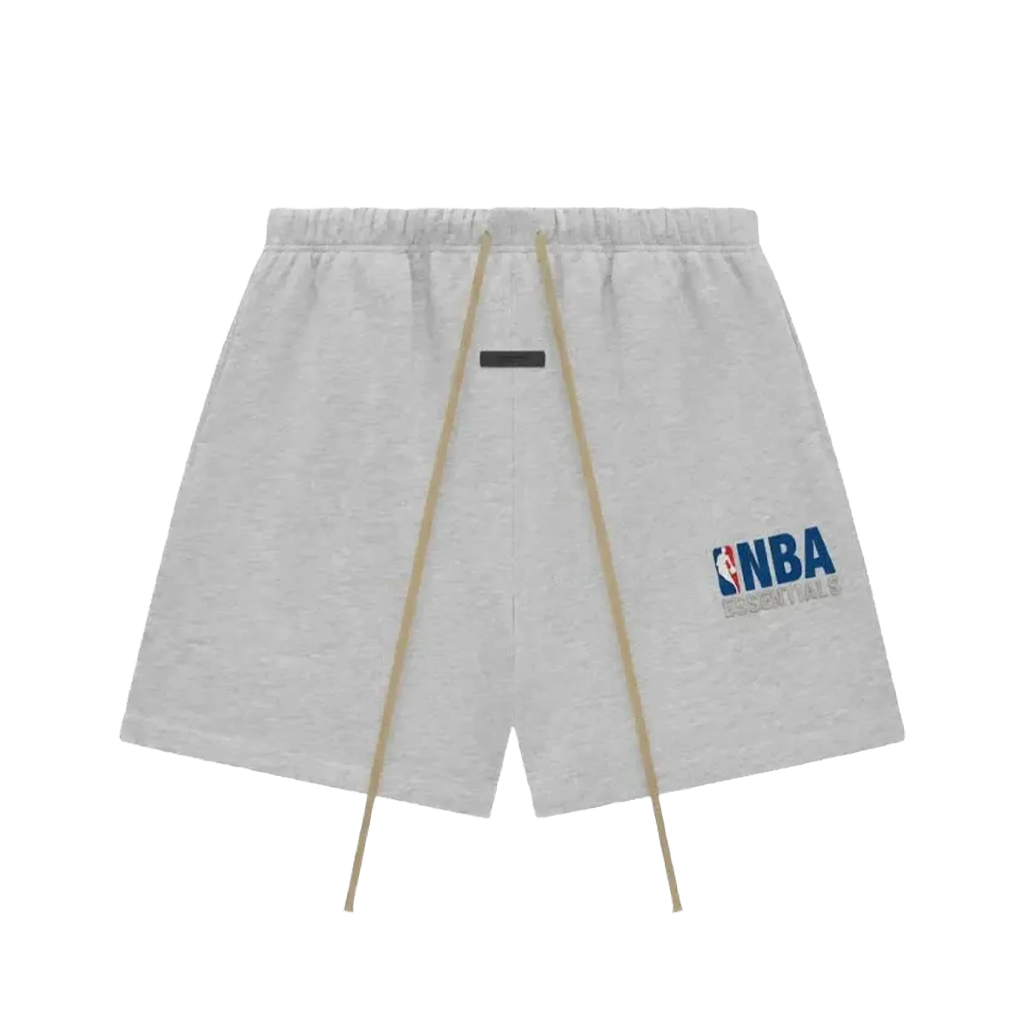 Newcop Fear Of God Essentials Sweatshorts Nba Light Heather Ropa 1