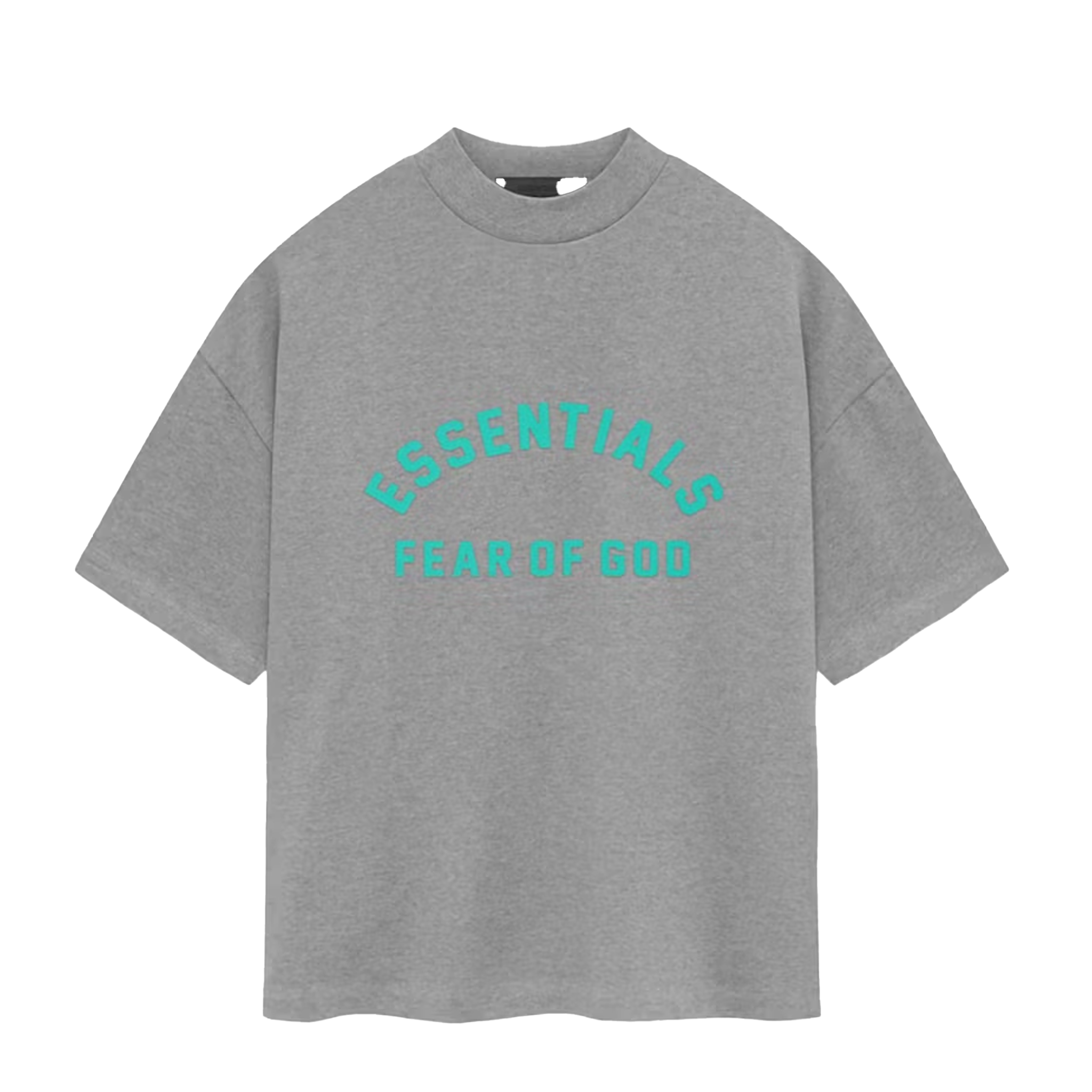 Newcop Fear Of God Essentials T-shirt Dark Heather Oatmeal Ropa 1