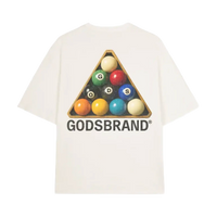 Camiseta Gods Billiard Tee White