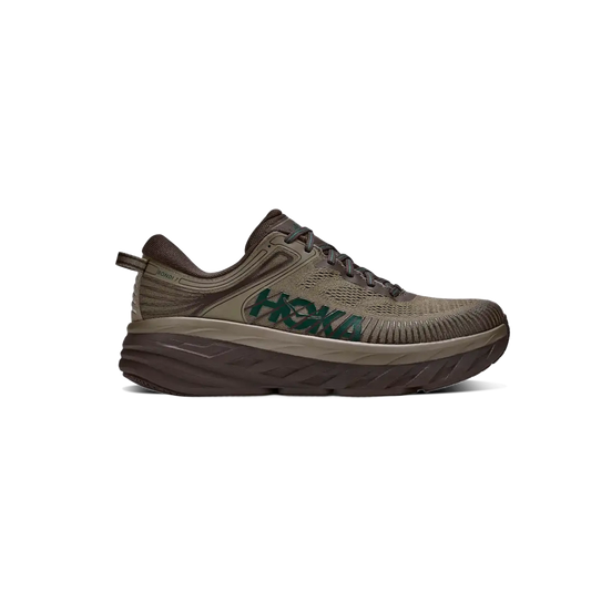 Newcop Hoka Bondi 7 Antique Olive Zapatillas 1