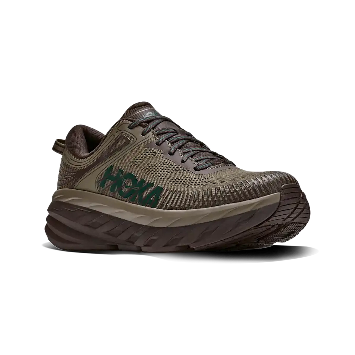 Newcop Hoka Bondi 7 Antique Olive Zapatillas 3