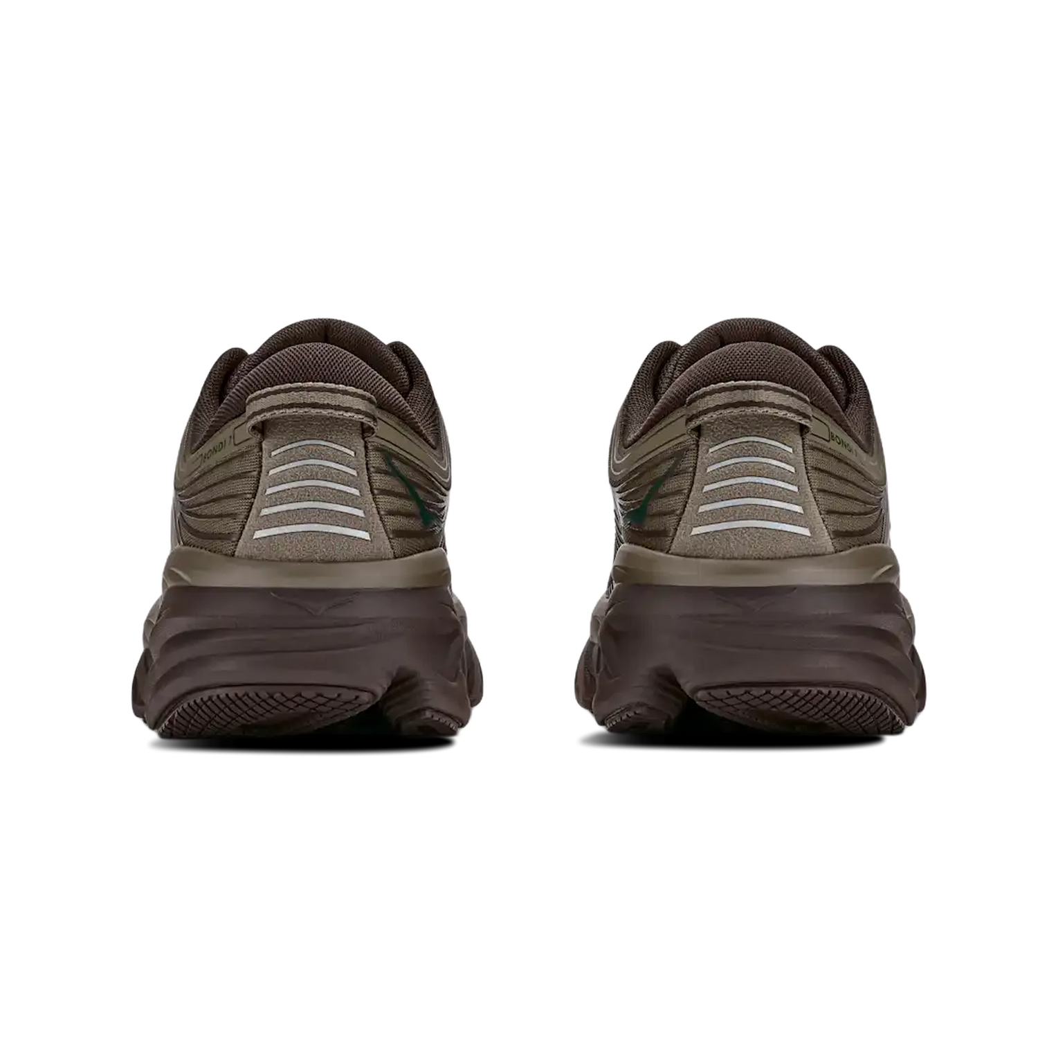 Newcop Hoka Bondi 7 Antique Olive Zapatillas 4
