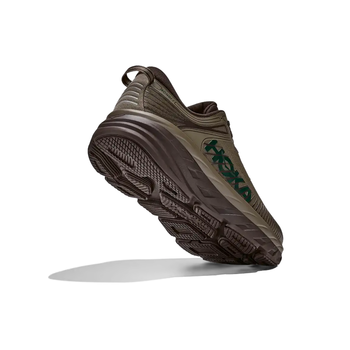 Newcop Hoka Bondi 7 Antique Olive Zapatillas 5