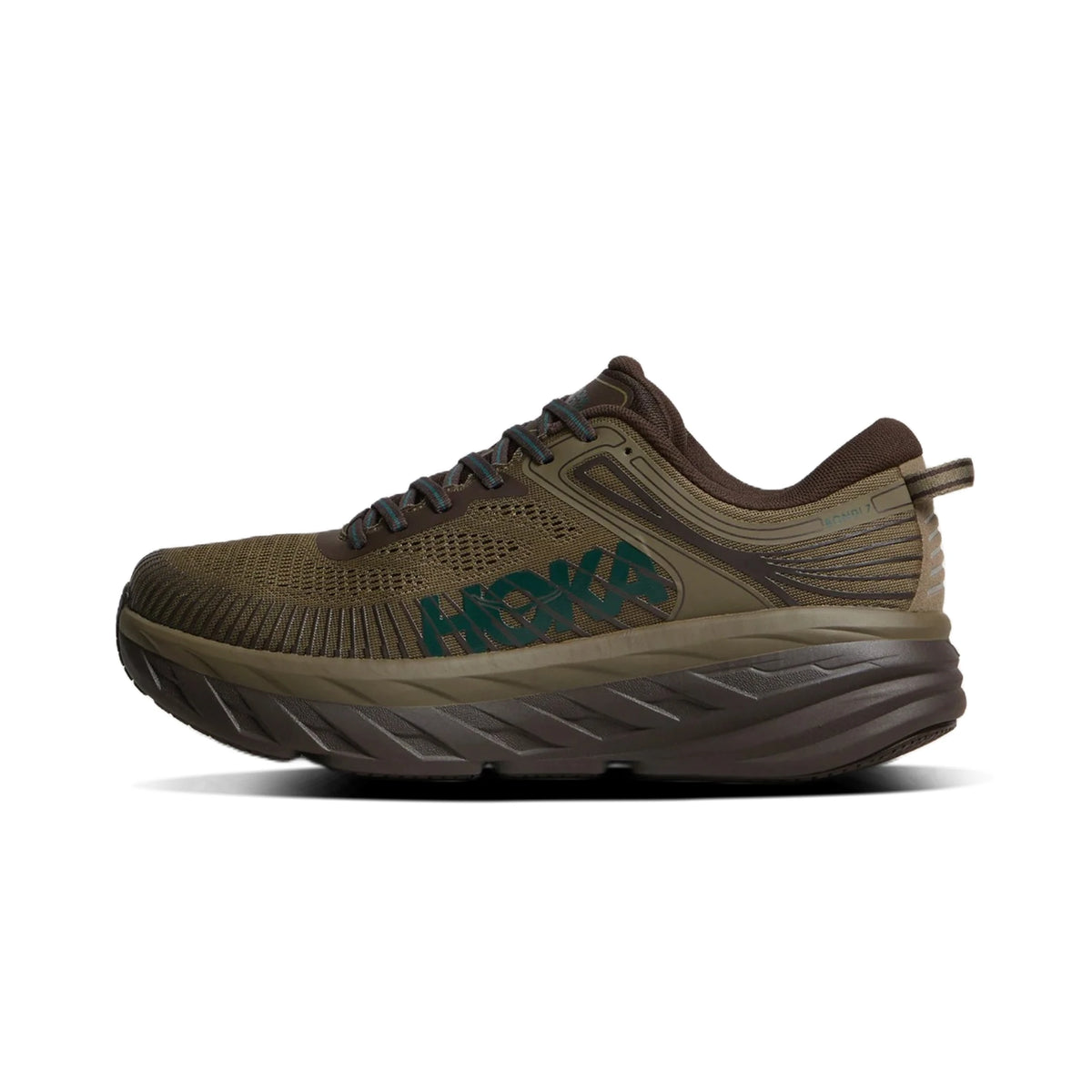 Newcop Hoka Bondi 7 Antique Olive Zapatillas