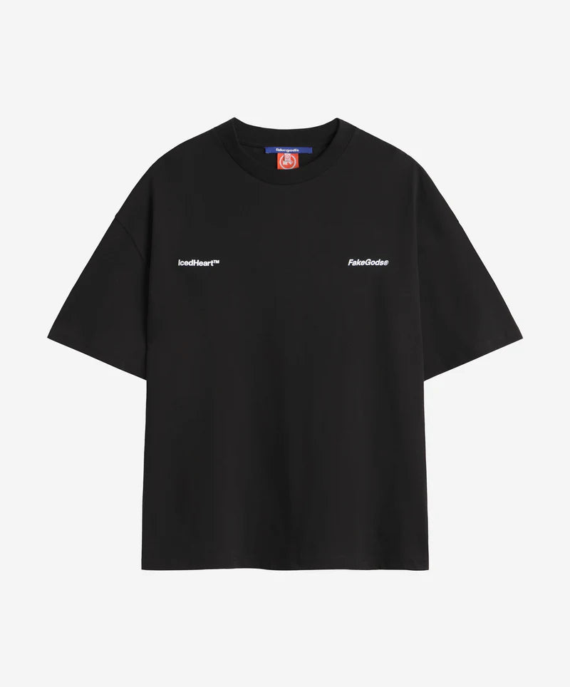Newcop Iced Heart Tee Black Ropa 1