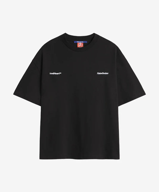 Newcop Iced Heart Tee Black Ropa 1