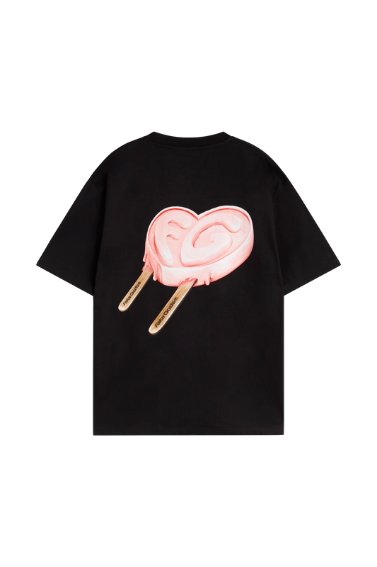 Newcop Iced Heart Tee Black Ropa 2