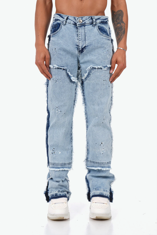 Newcop Jean Flare Ll2000198 - Blue Ropa 1