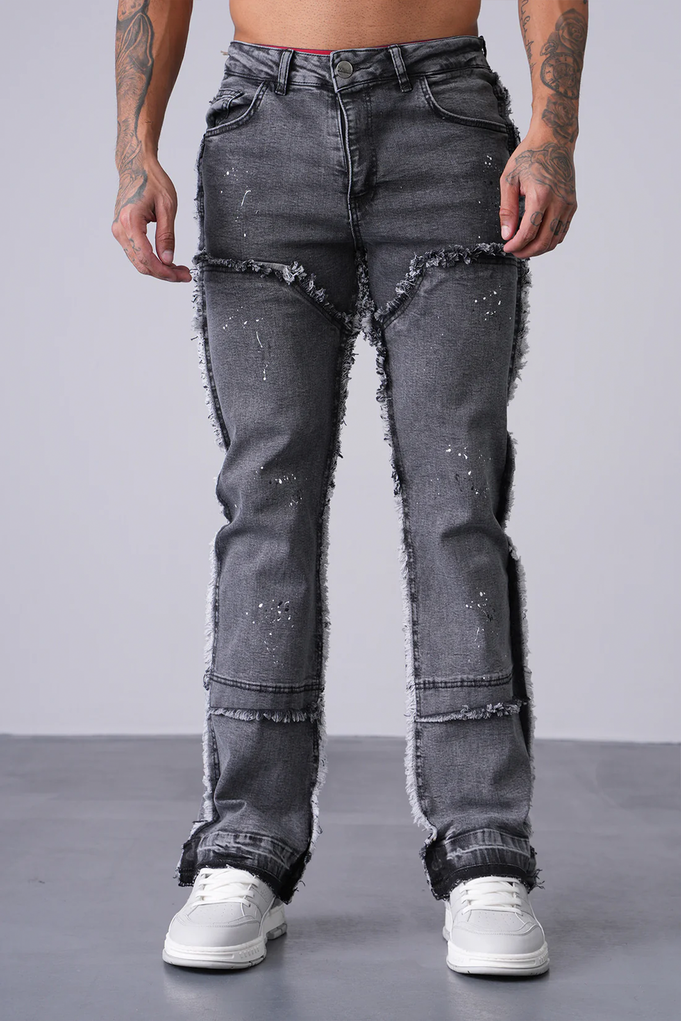 Newcop Jean Flare Ll2000199 - Grey Ropa 1