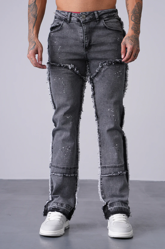 Newcop Jean Flare Ll2000199 - Grey Ropa 1