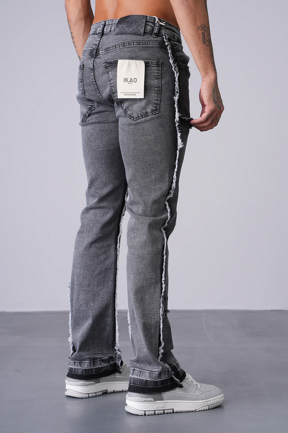 Newcop Jean Flare Ll2000199 - Grey Ropa 2