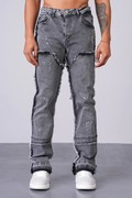 JEAN FLARE LL2000212 - GREY