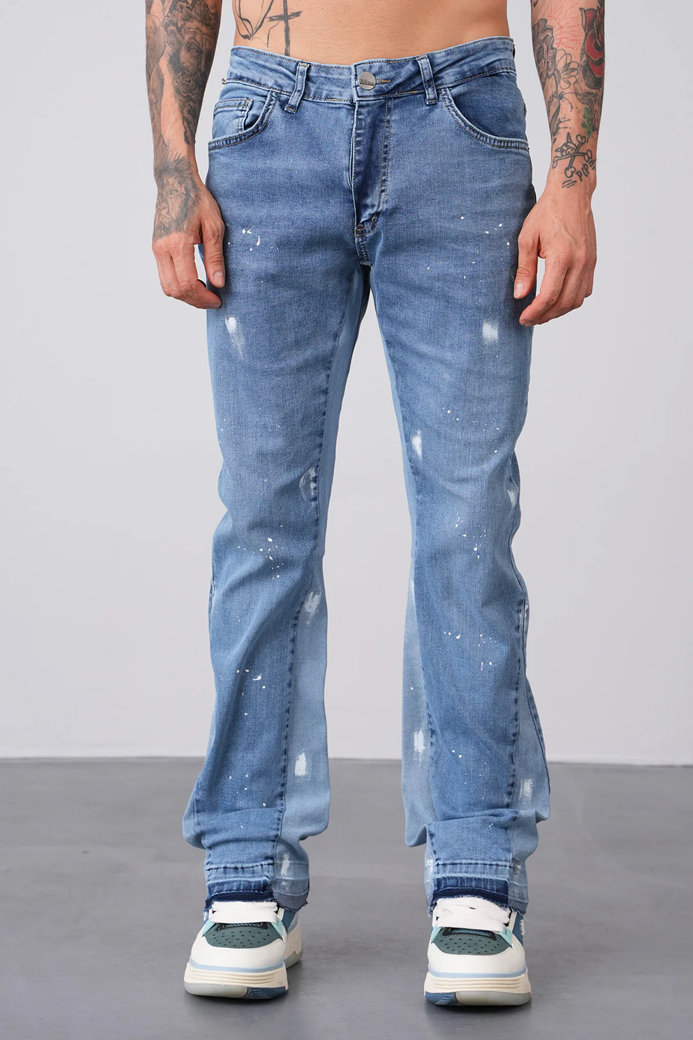 Newcop Jean Flare Ll2000255 - Blue Ropa 1