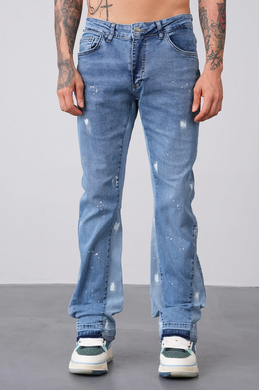 Newcop Jean Flare Ll2000255 - Blue Ropa 1