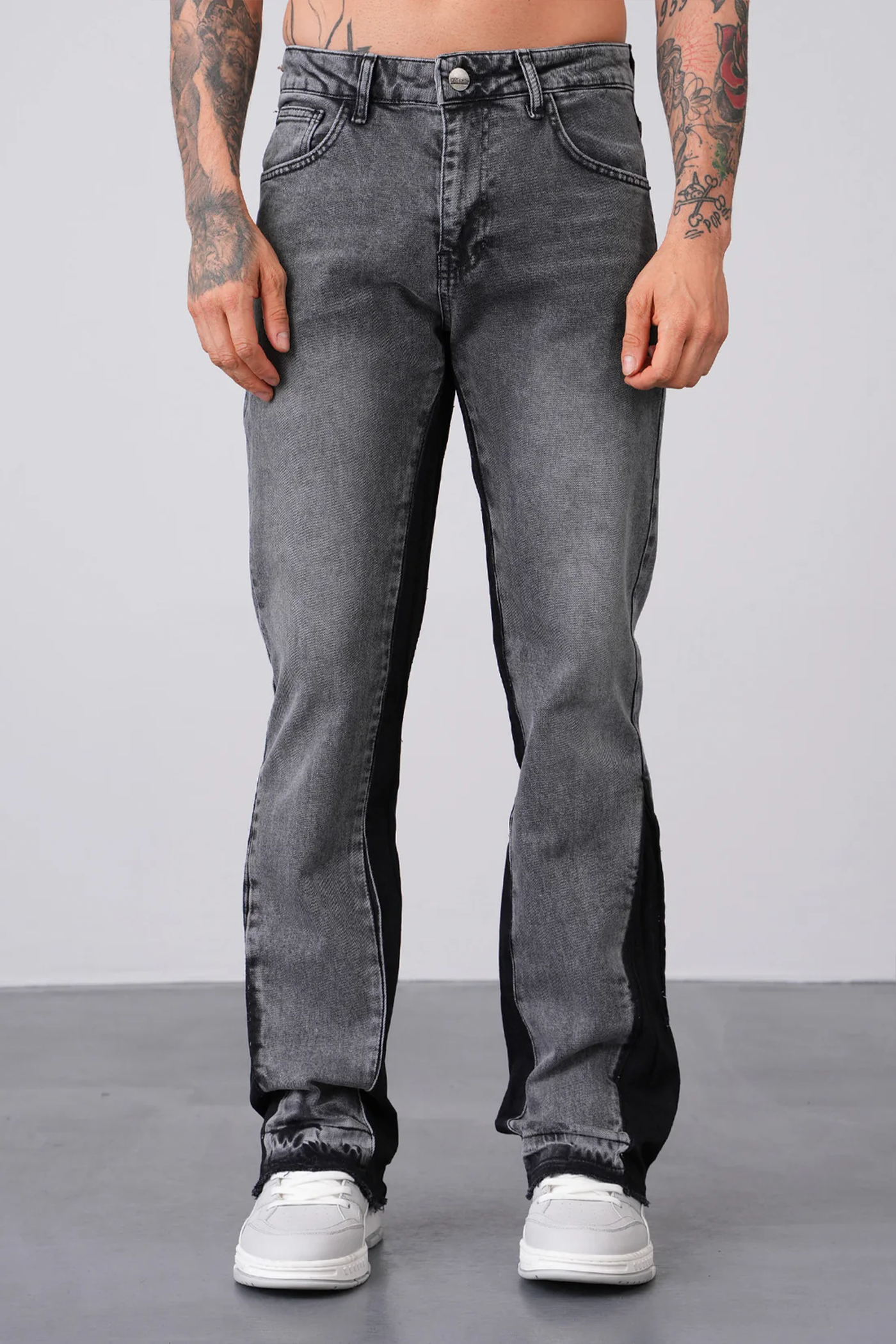 Newcop Jean Flare Ll2000258 - Black Ropa 1