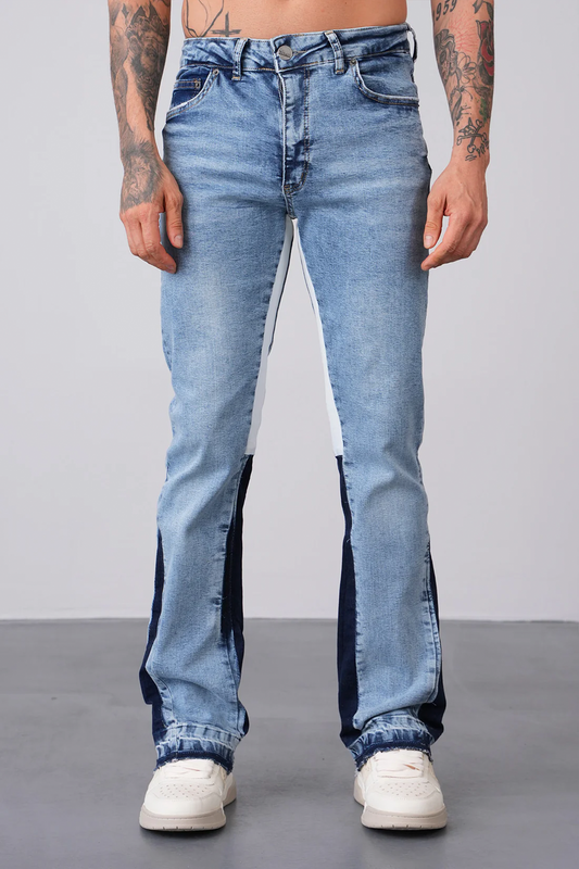 Newcop Jean Flare Ll2000272 - Blue Ropa 1
