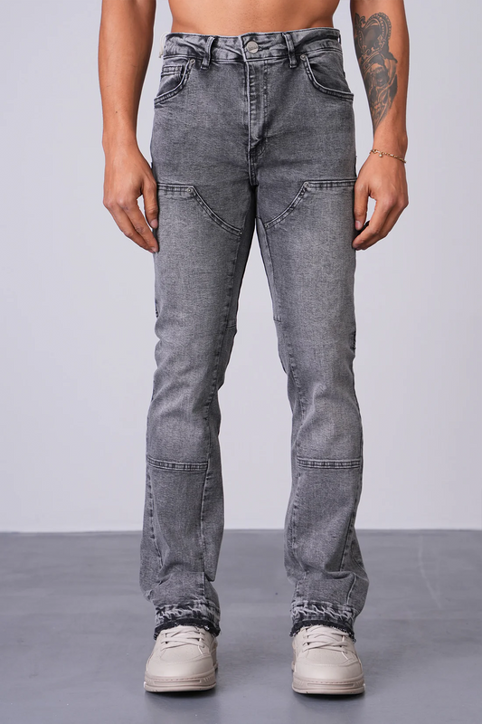 Newcop Jean Flare Ll2000276 - Grey Ropa 1