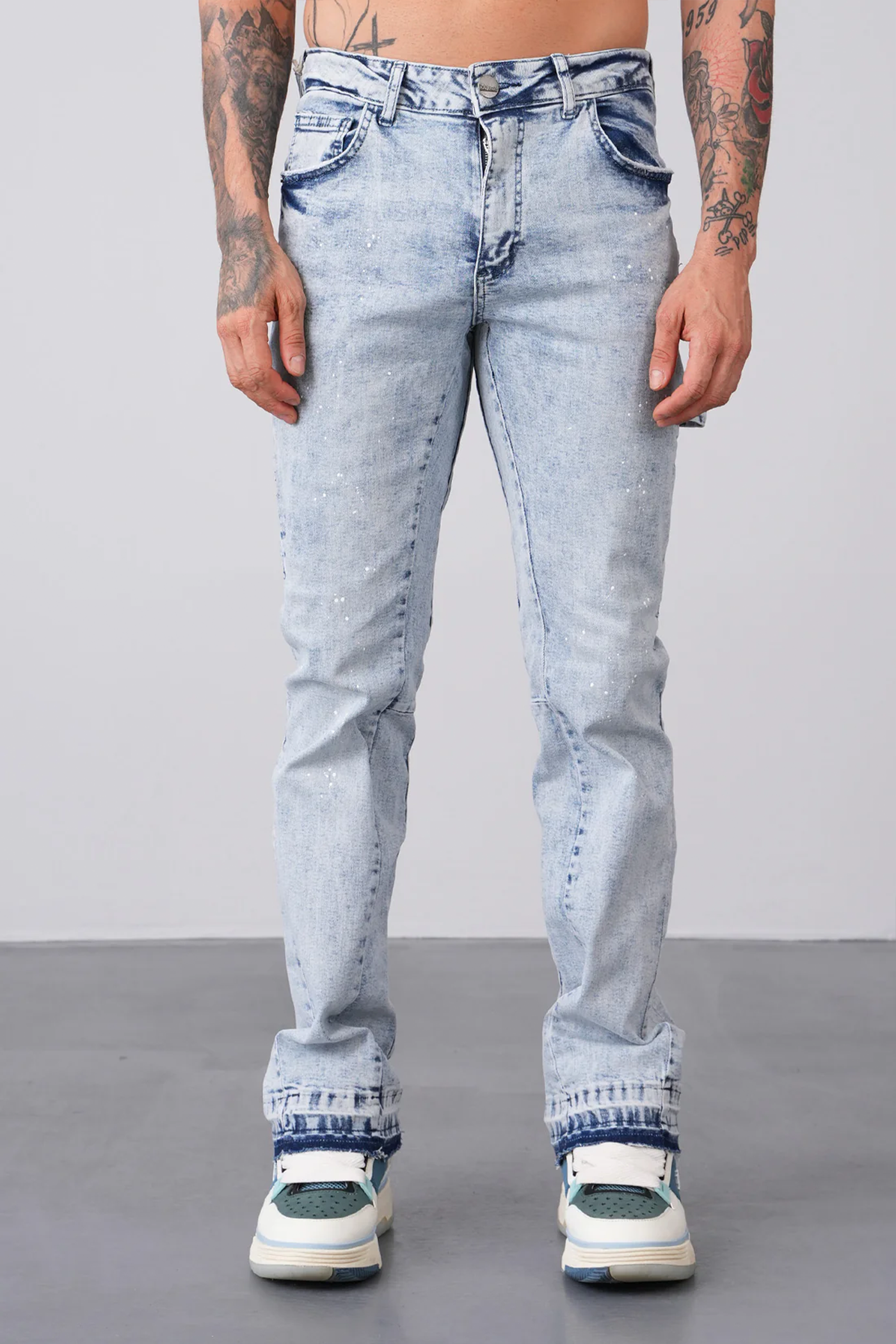Newcop Jean Flare Ll2000283 - Blue Ropa 1
