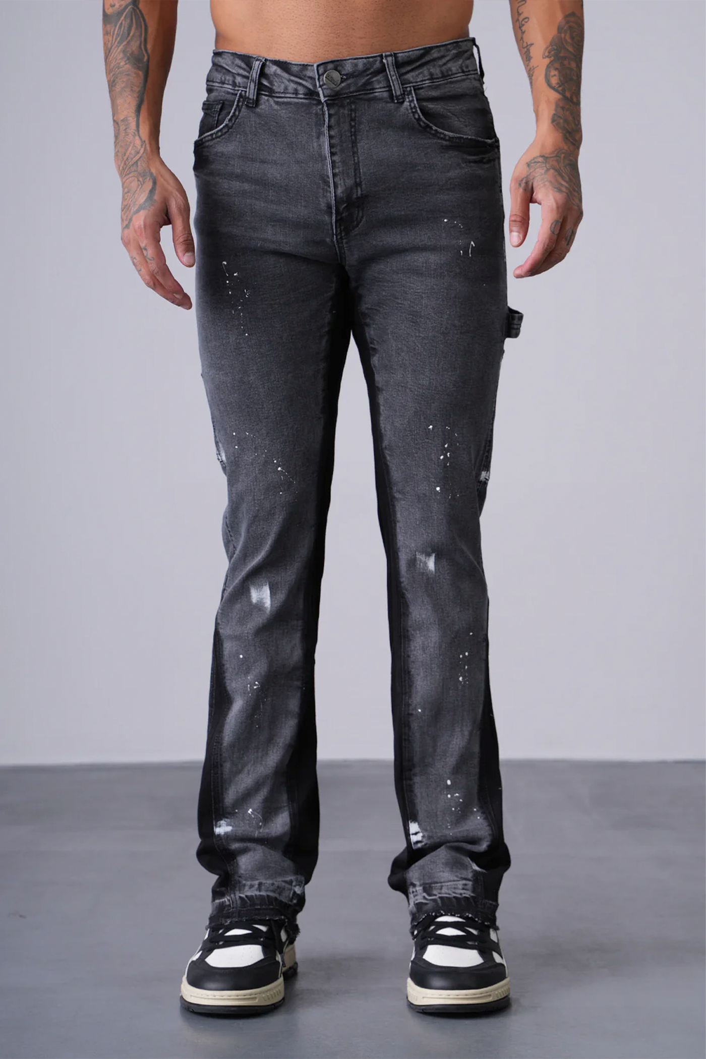 Newcop Jean Flare Ll2000288 - Grey Ropa 1