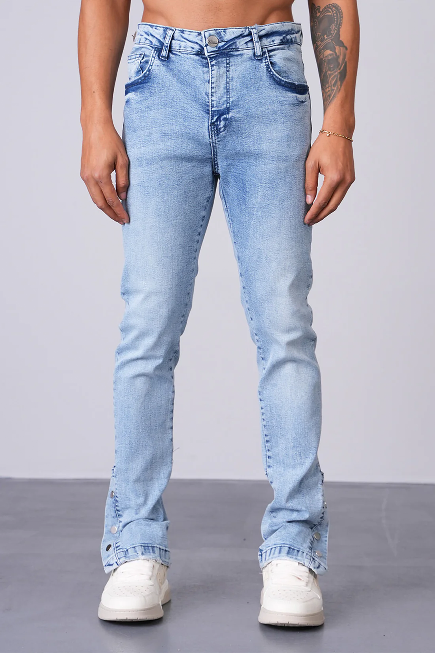 Newcop Jean Flare Ll2000290 - Light Blue Ropa 1