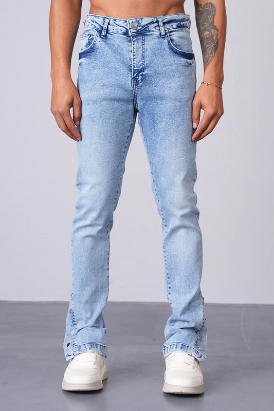 Newcop Jean Flare Ll2000290 - Light Blue Ropa 1