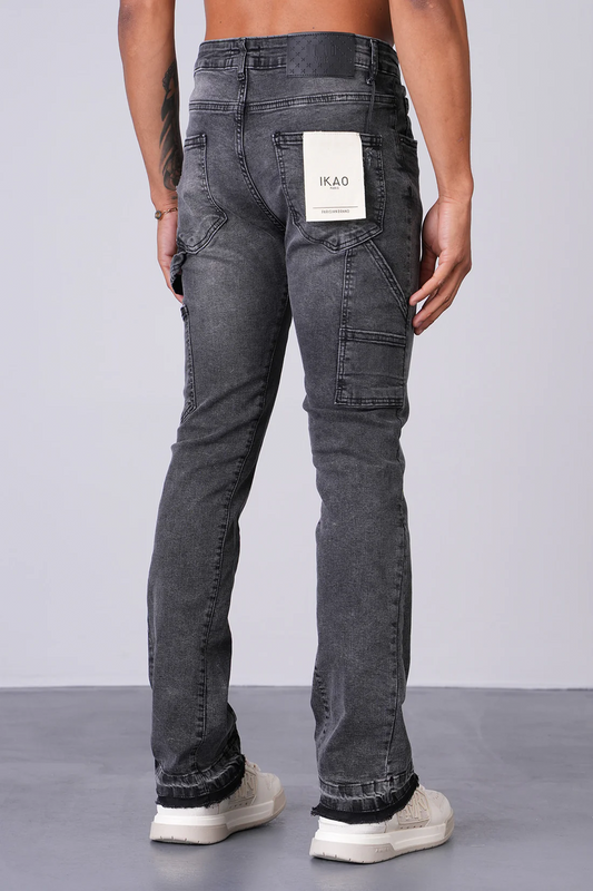Newcop Jean Flare Ll2000304 - Grey Ropa 2